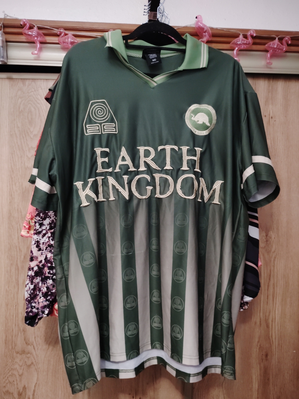 Earth Kingdom Avatar Men's Green Soccer Jersey